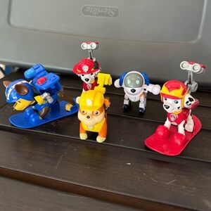 Lot of 5 Paw Patrol Pups